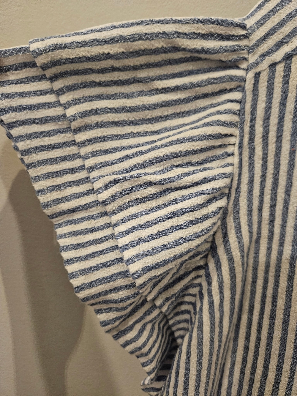 Jane and Delancey Blue and White Striped Mini Dress - Picture 4 of 4